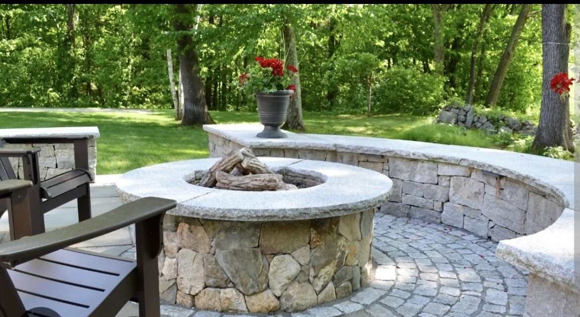 Custom water feature installation