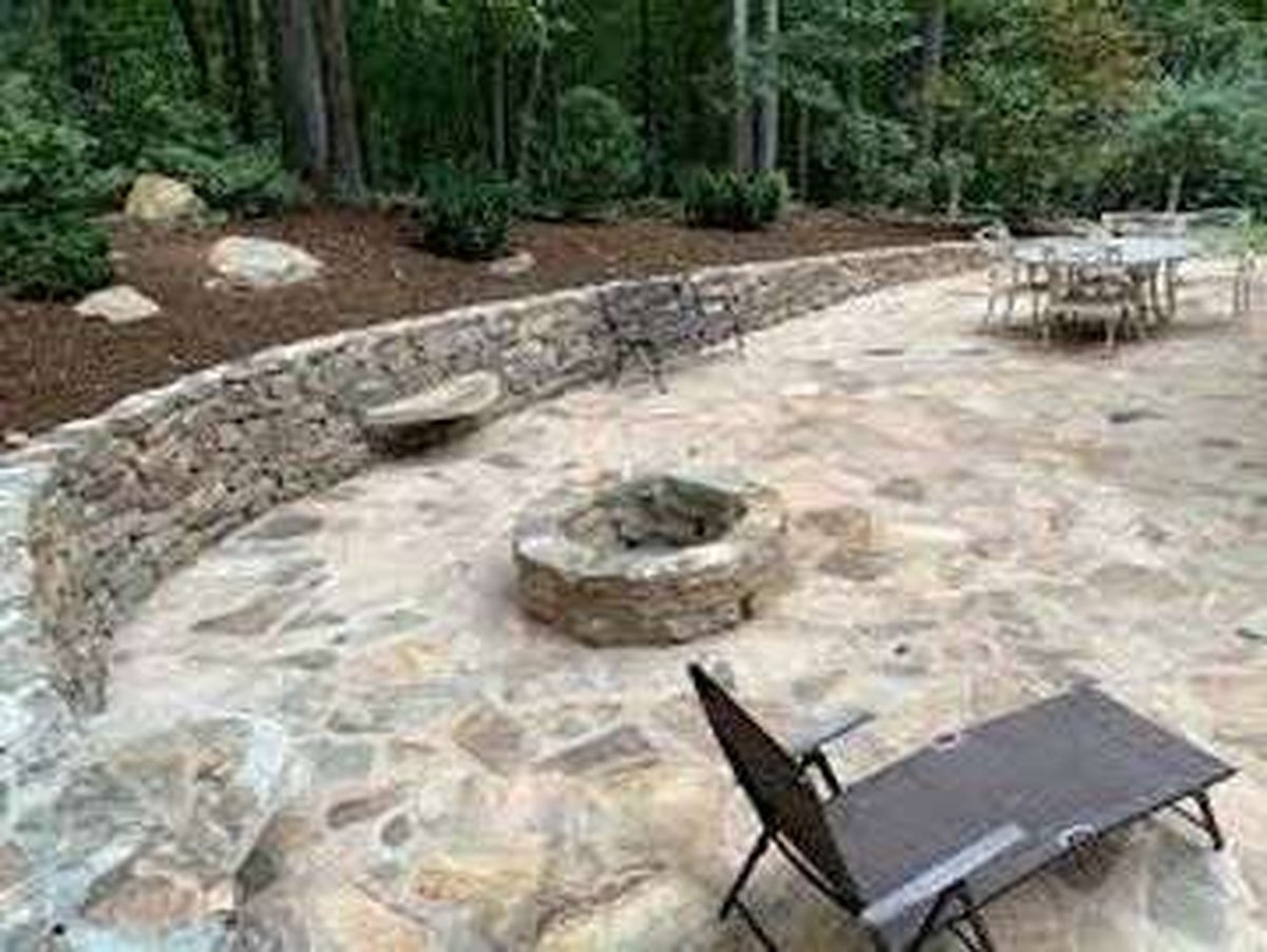Custom patio by Four Seasons Property Enhancements
