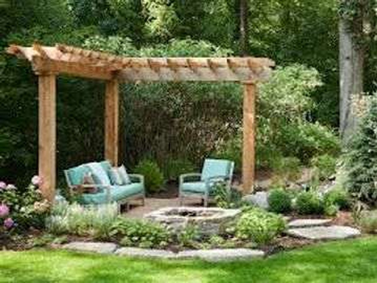 Custom pergola installation